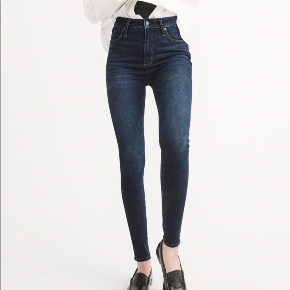 Abercrombie & Fitch High Rise Super Skinny Jean